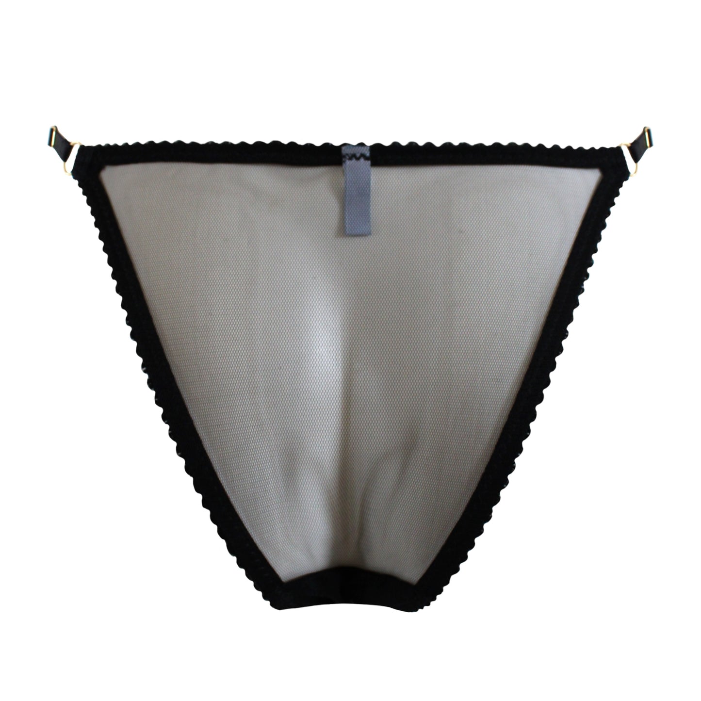 Jilly Black Strap Brief