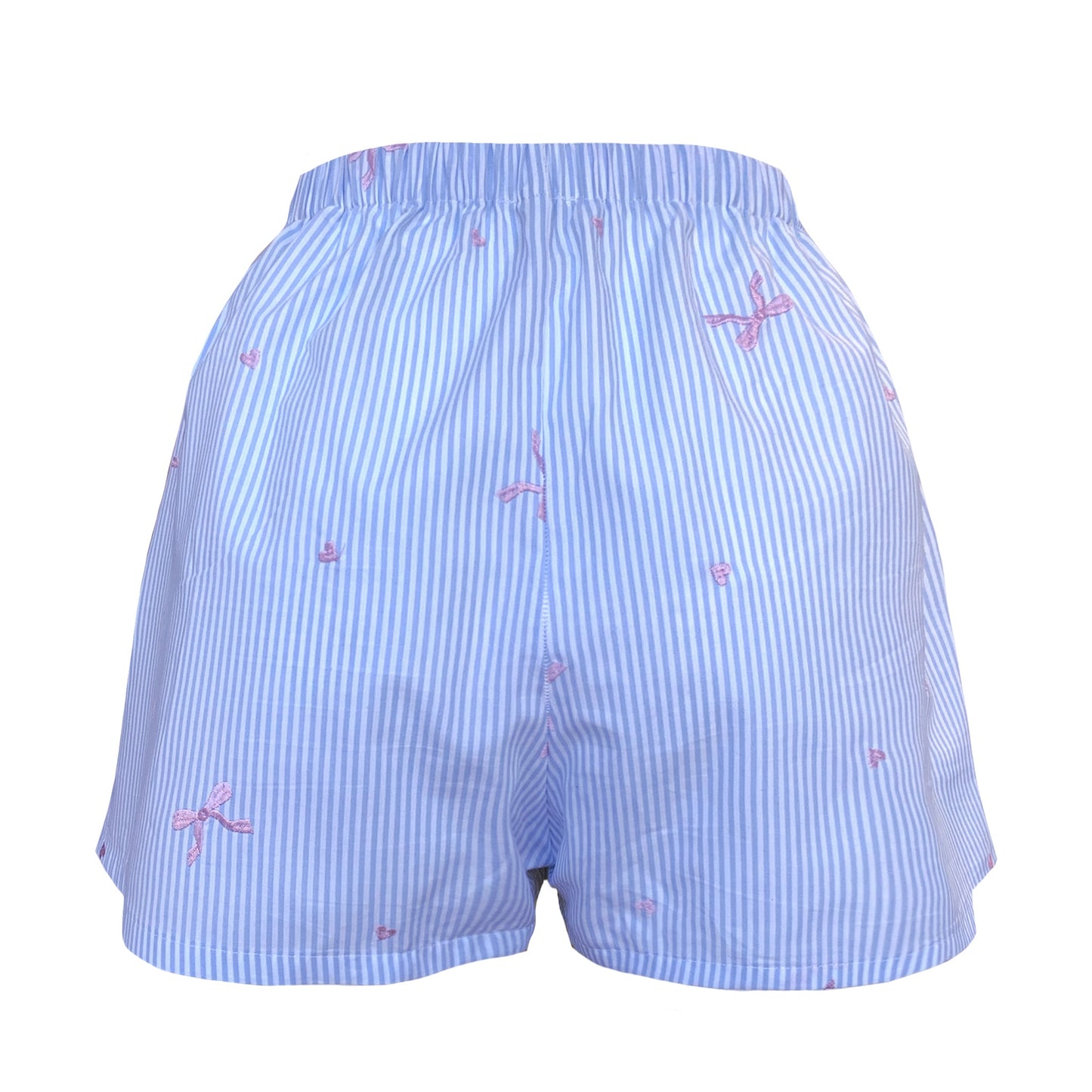 Anna Cotton Stripe Shorts