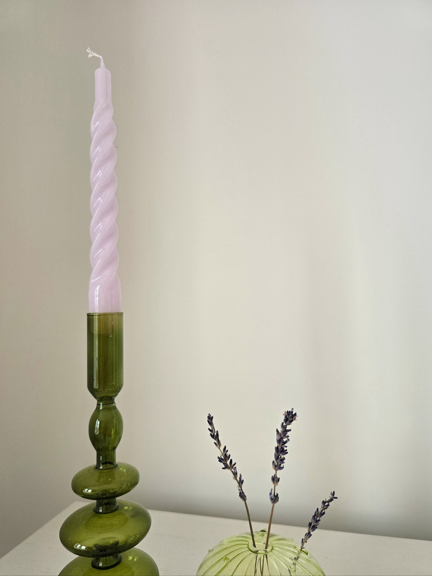 Twist Dinner Candles