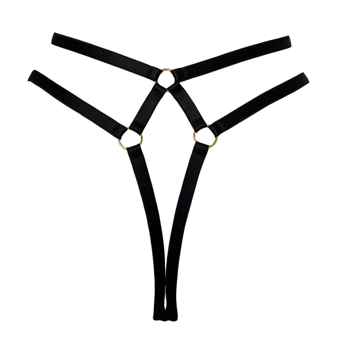 Valentina High Waist Strap Thong