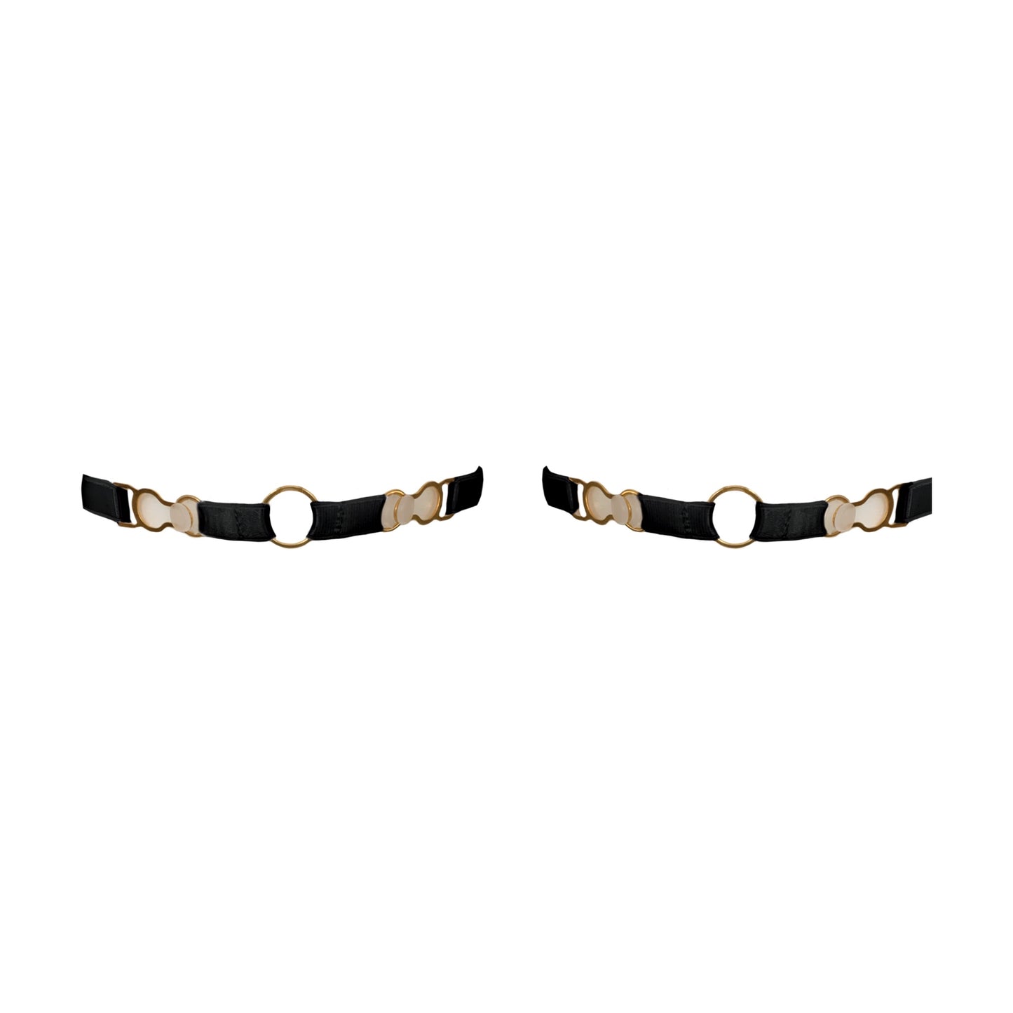 Meysoun Black Thigh Garters