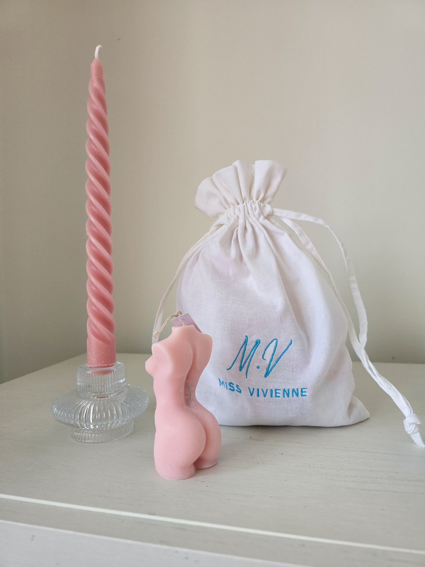 Goddess Candle: Pink