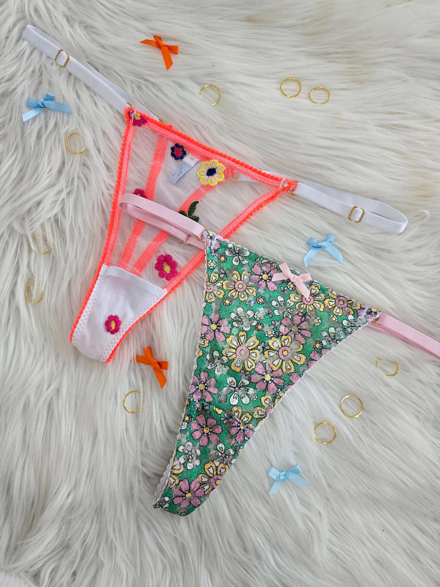 Mystery Adjustable Strap Thong 2 Pack