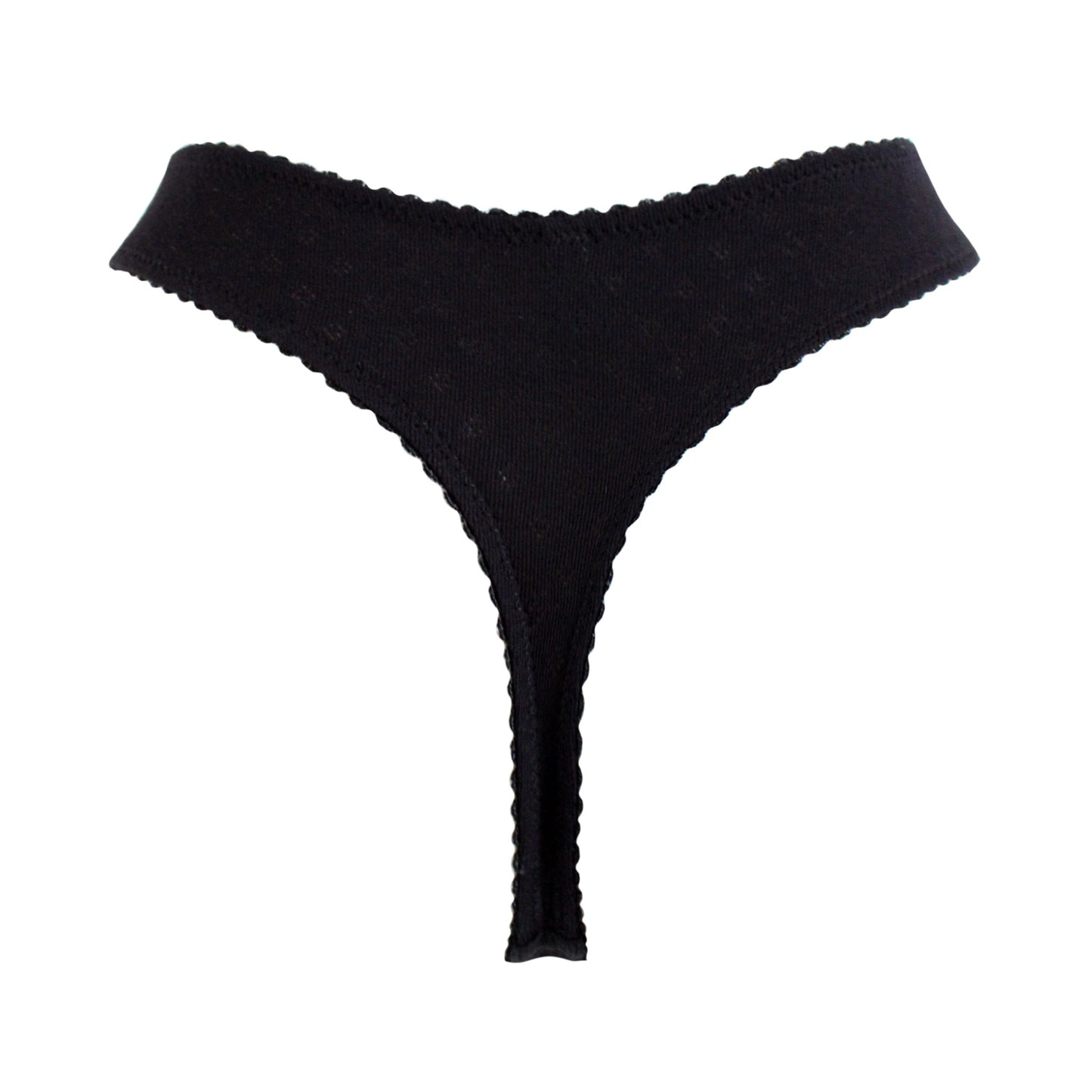 Beth Cotton High Leg Thong