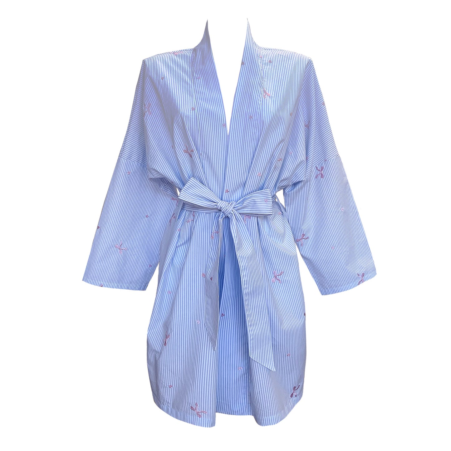 Anna Cotton Stripe Robe