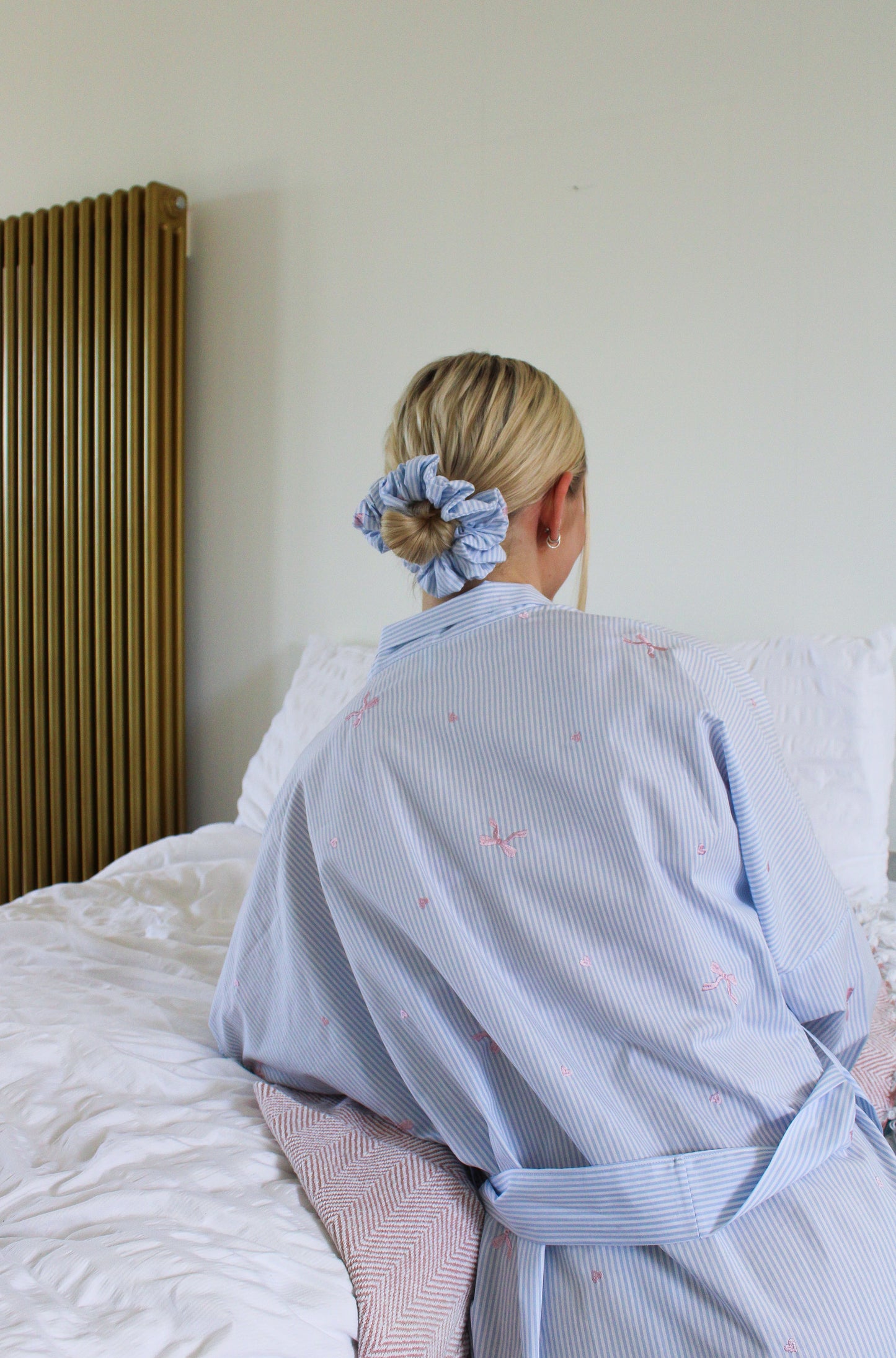 Anna Cotton Stripe Robe