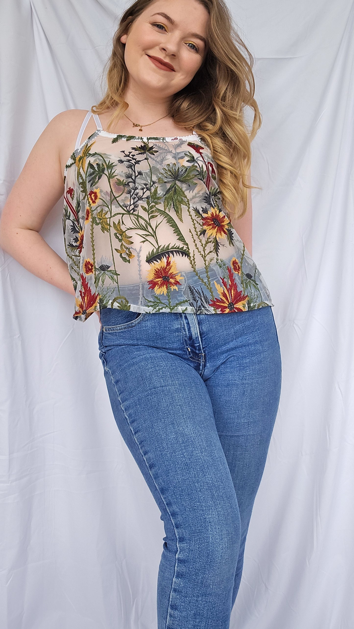 Orla Embroidered Cami