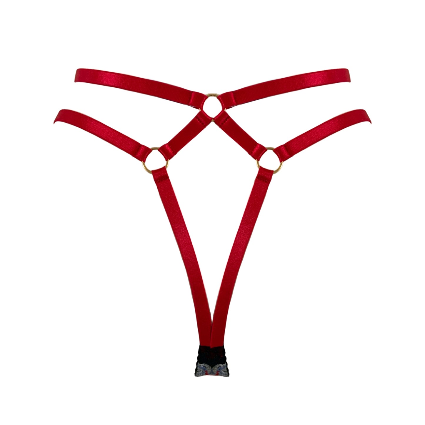 Flight of Asia High Waist Strap Thong