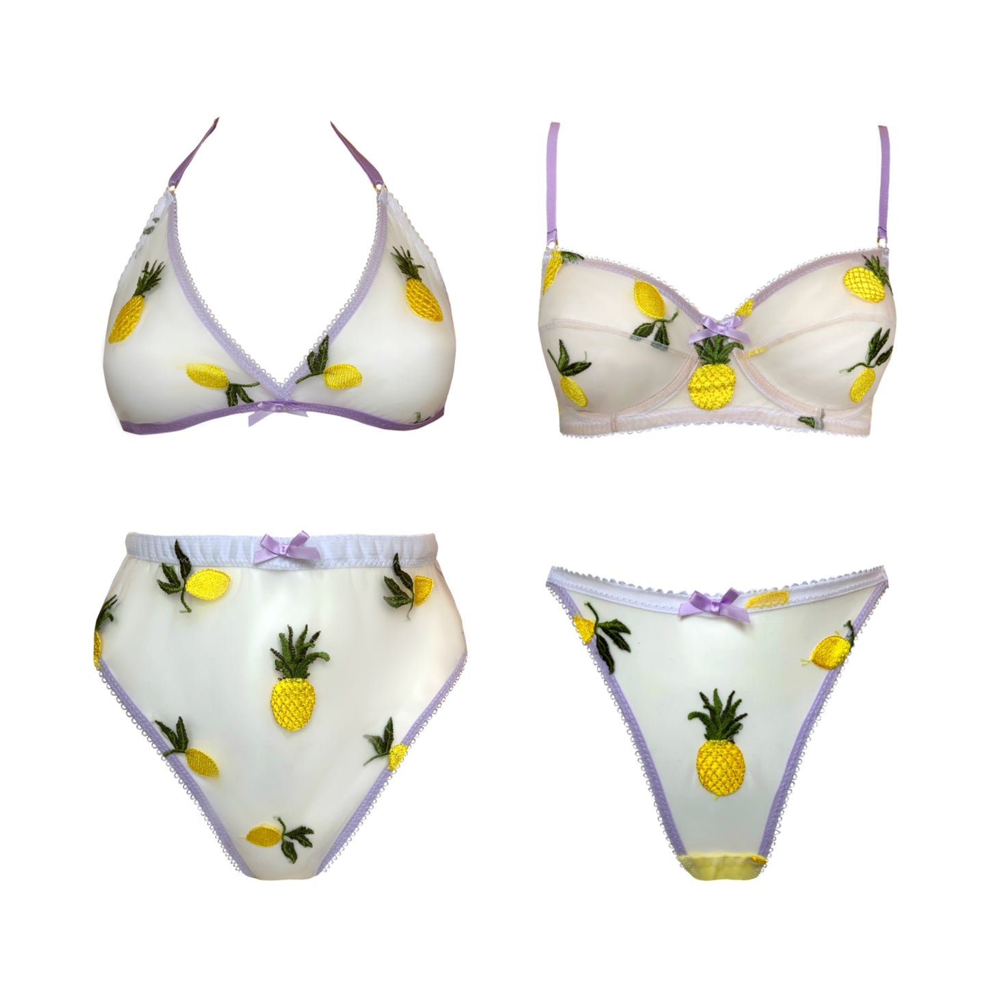 Piña Lilac Adjustable Bralette