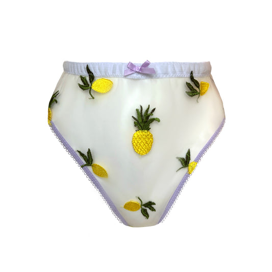 Piña Lilac High Waist Brief