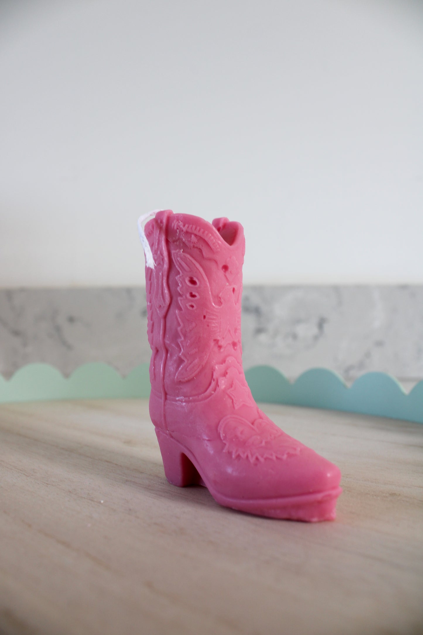 Cowboy Boot Candle