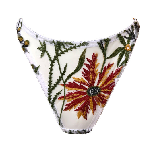 Orla Embroidered Adjustable Strap Brief