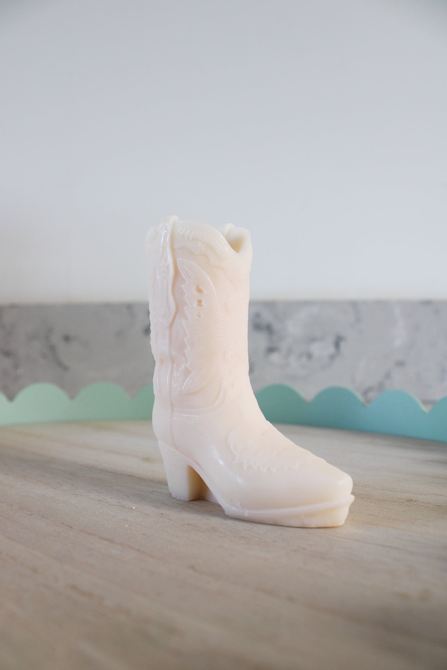 Cowboy Boot Candle