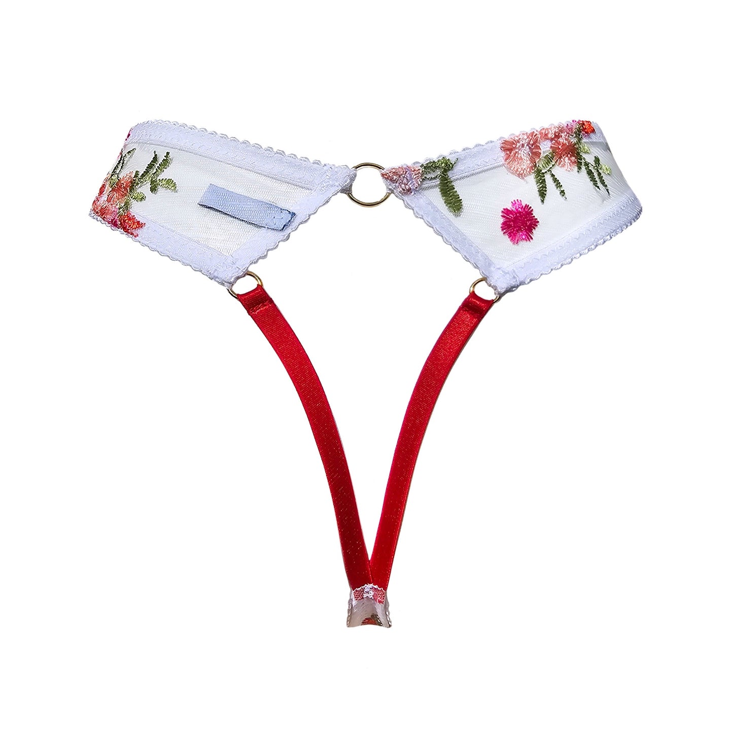 Rose Diamond Thong