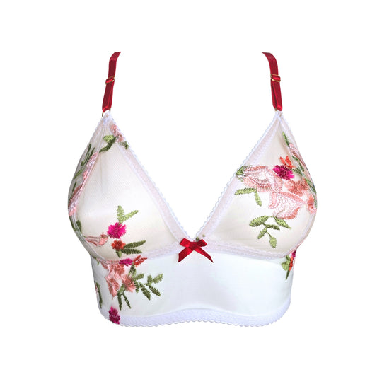 Rose Longline Bralette