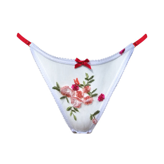 Rose Strap Brief